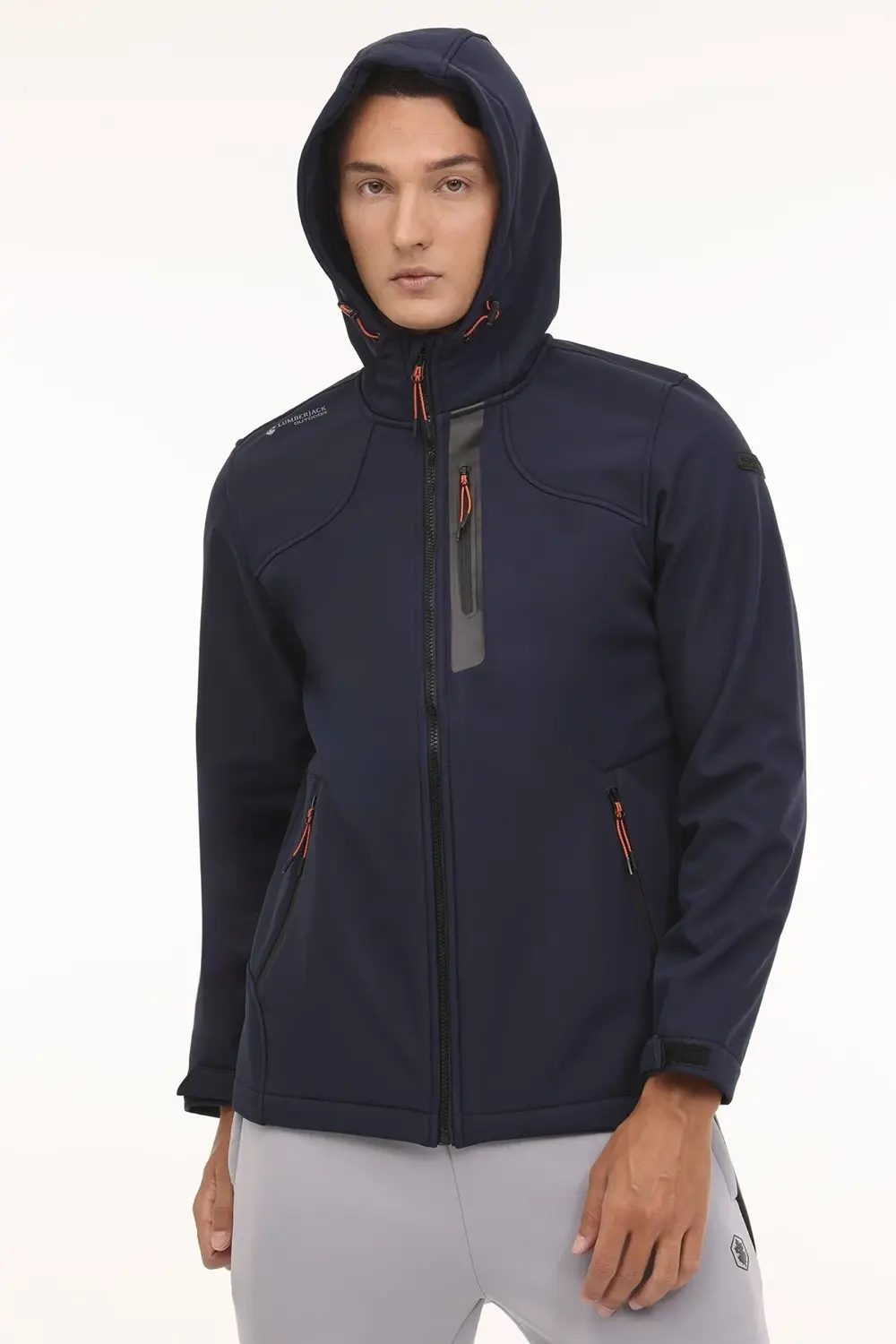 ml New Trend 1gt17 4pr Erkek Softshell Kapüşonlu Mont