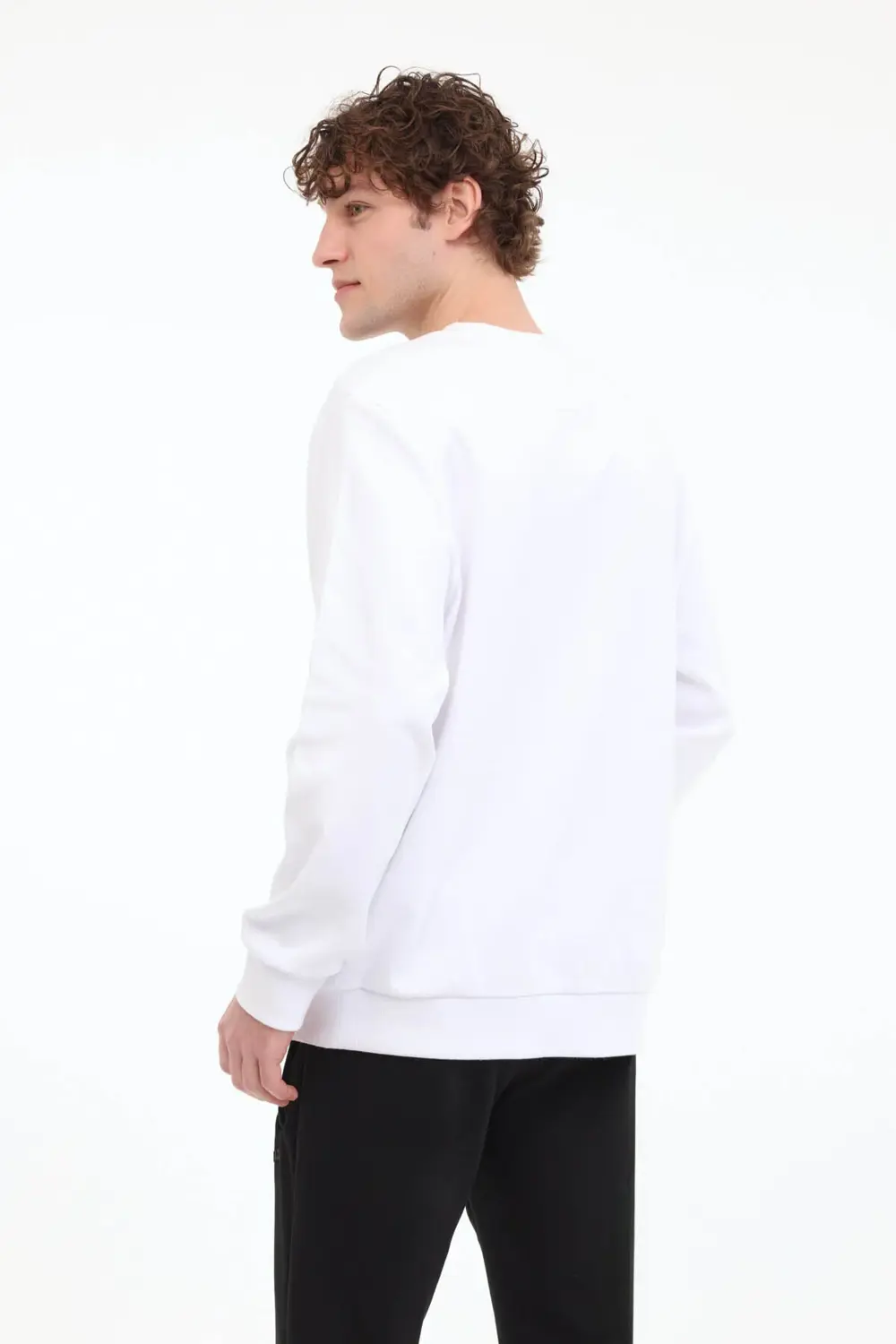 Ml Renato 16Itl413 5Fx Beyaz Erkek Sweatshirt A101940312