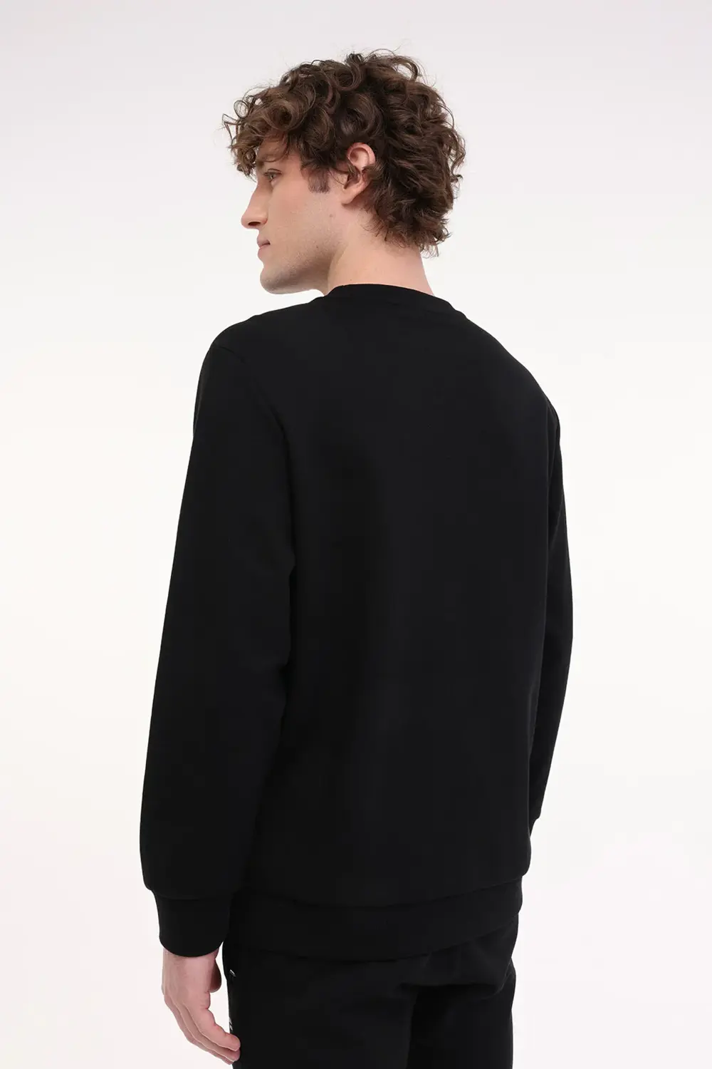 ML RENATO 16ITL413 5FX Siyah Erkek Sweatshirt