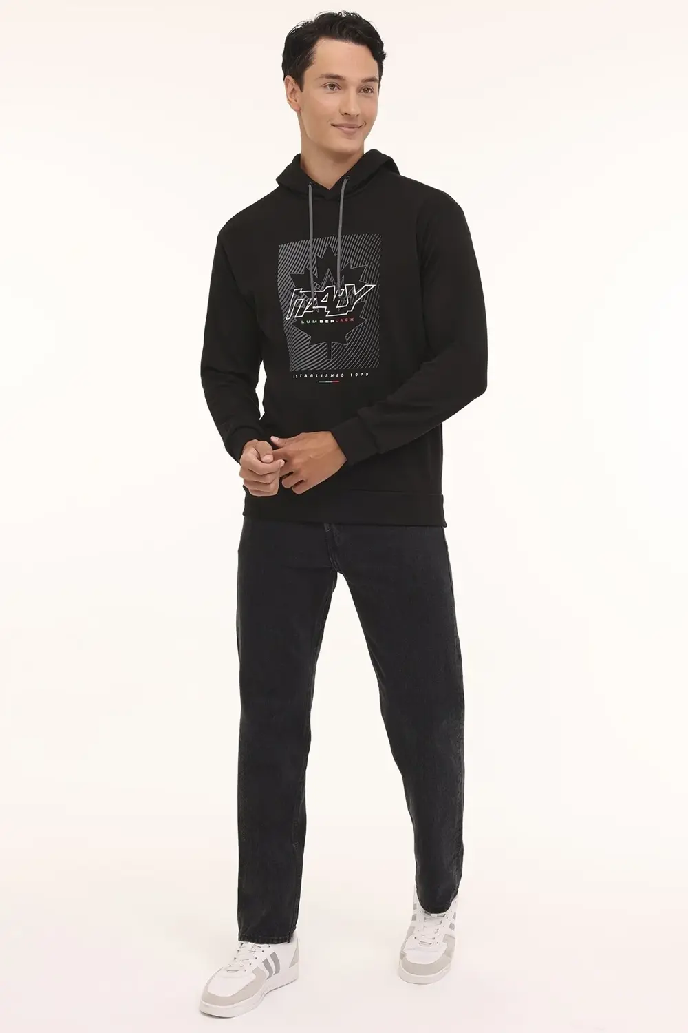 ml Renato 17sd1047 4pr Siyah Erkek Sweatshirt