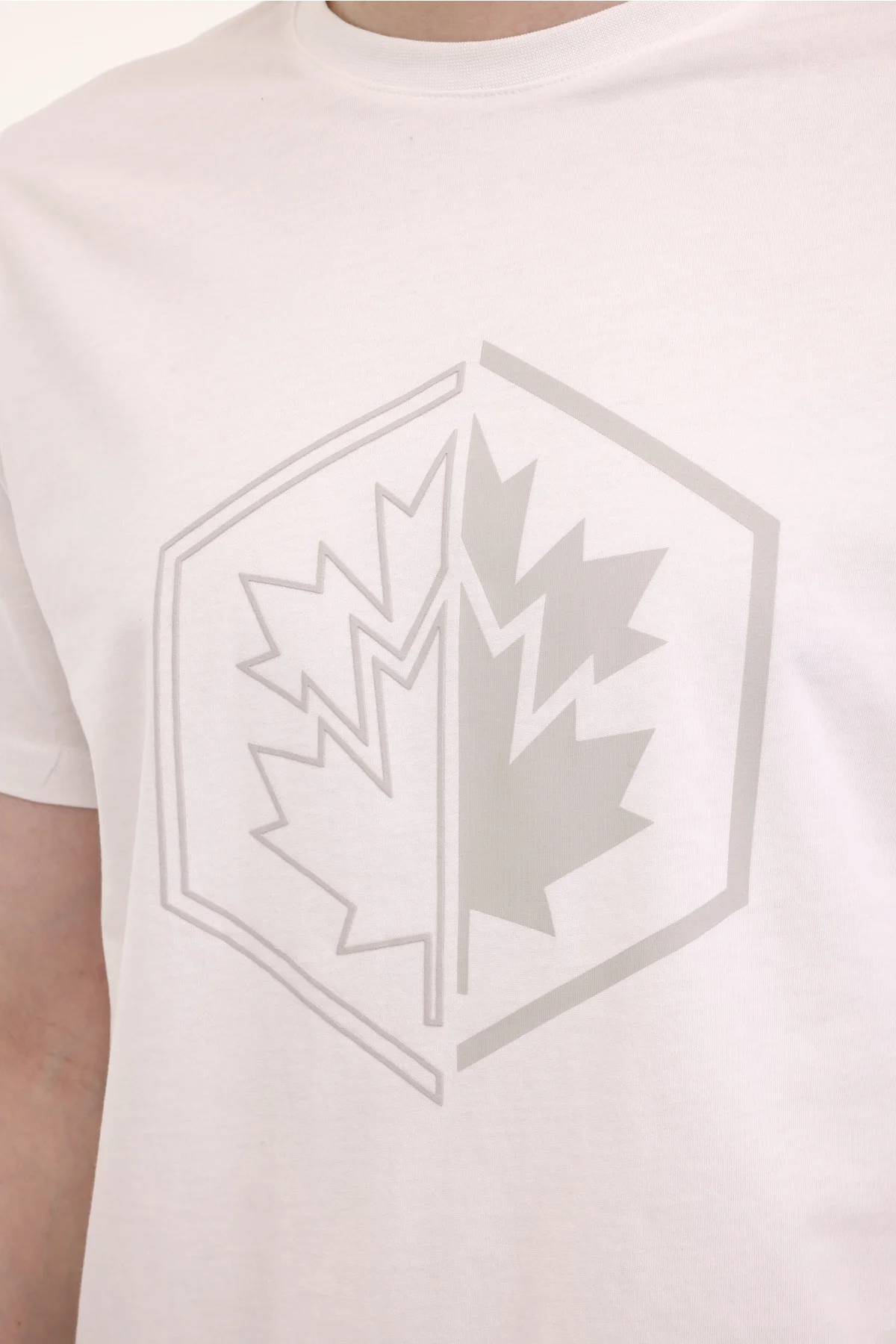 ML SIERENE 11LLM08 5FX Beyaz Erkek Kısa Kol T-Shirt