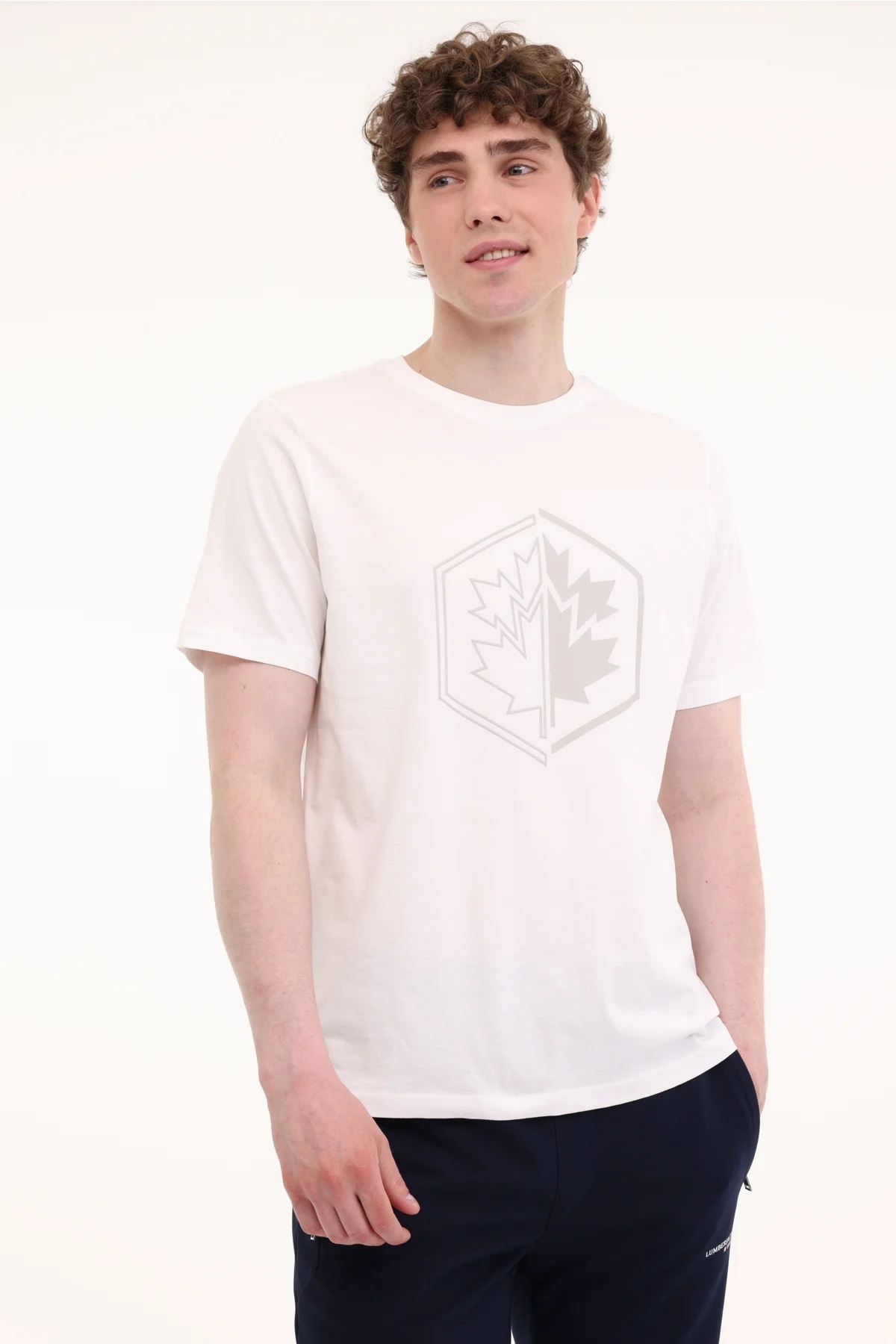 ML SIERENE 11LLM08 5FX Beyaz Erkek Kısa Kol T-Shirt