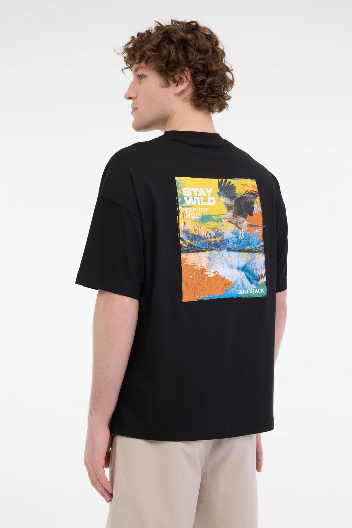 ML STAR 11OTD1-27 5FX Siyah Erkek Kısa Kol T-Shirt