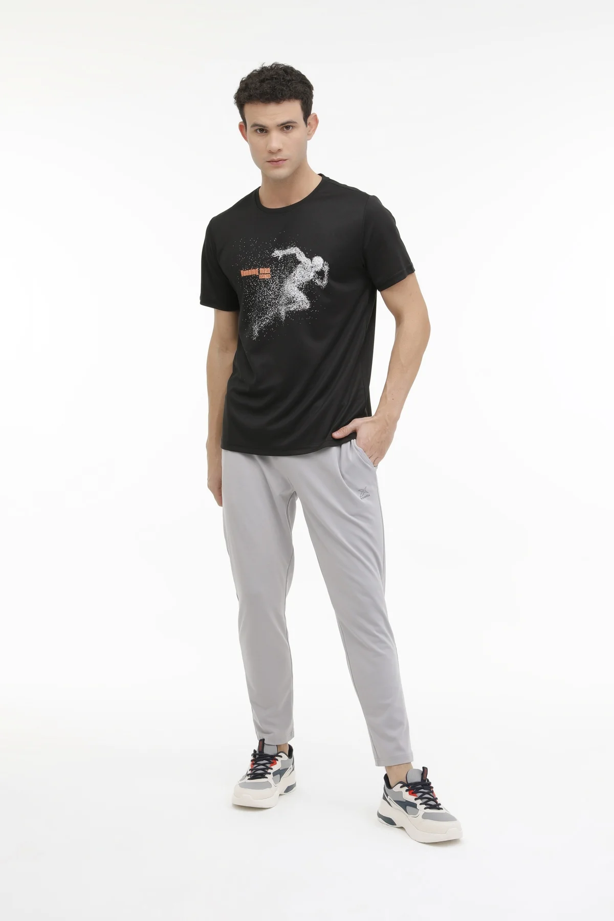 ML STEN 11PRF-244 4FX Siyah Erkek Kısa Kol T-Shirt