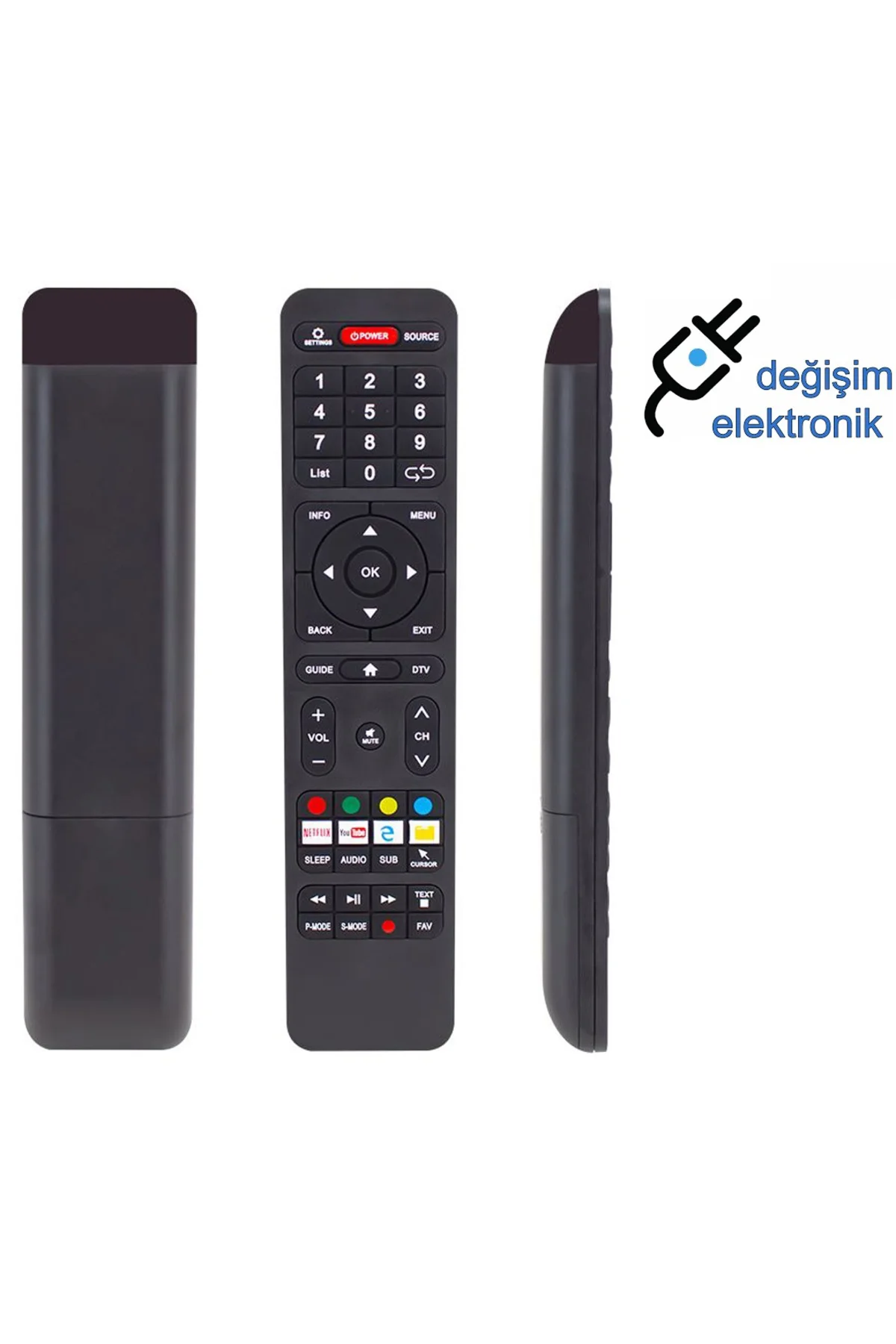 Ml55es8000 Android Led Tv Kumandası Ml55es8000 Android Led Tv Kumandası
