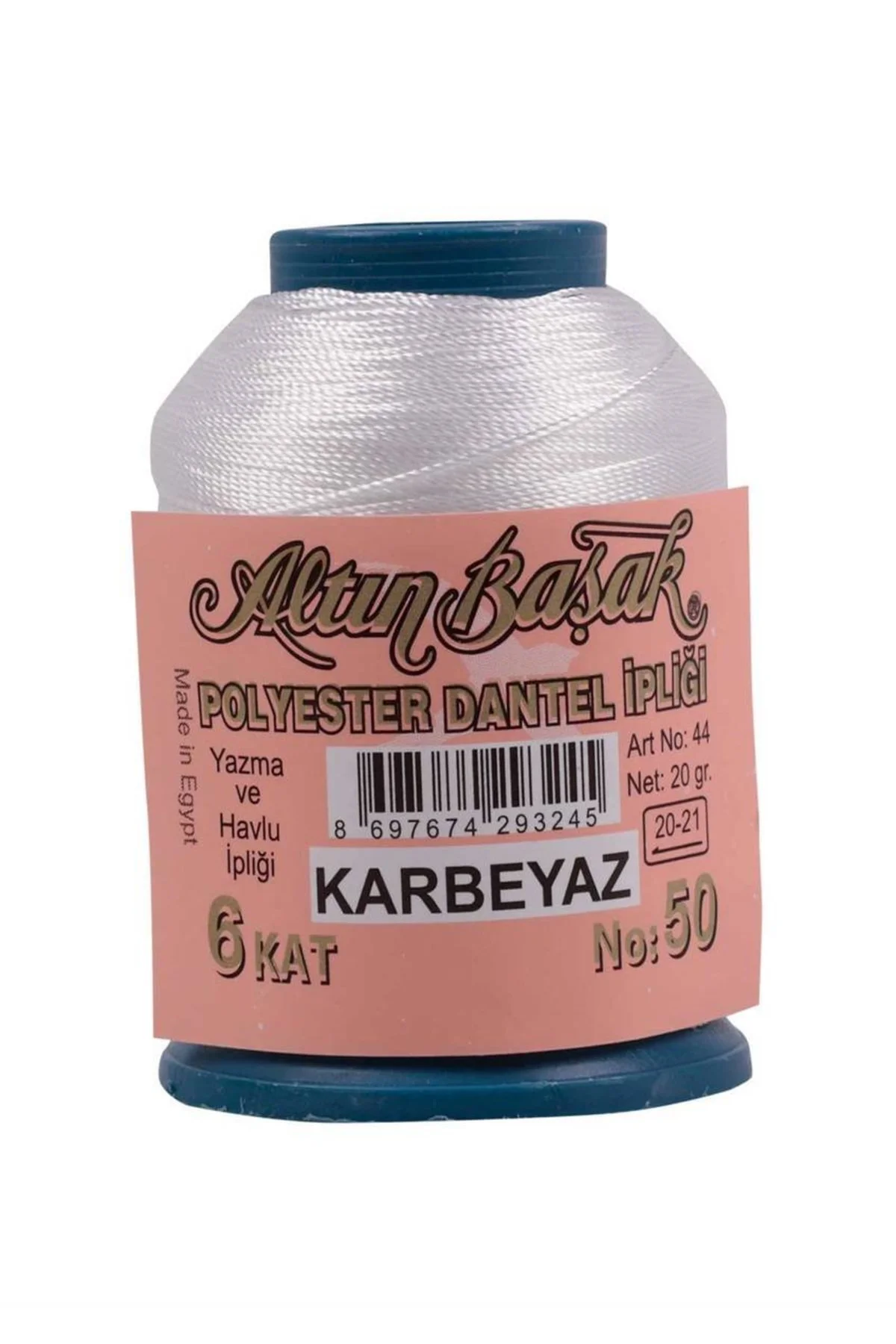 Mlvx Altınbaşak Oya Ve Dantel İpi 20 Gr Kar Beyaz Blsm