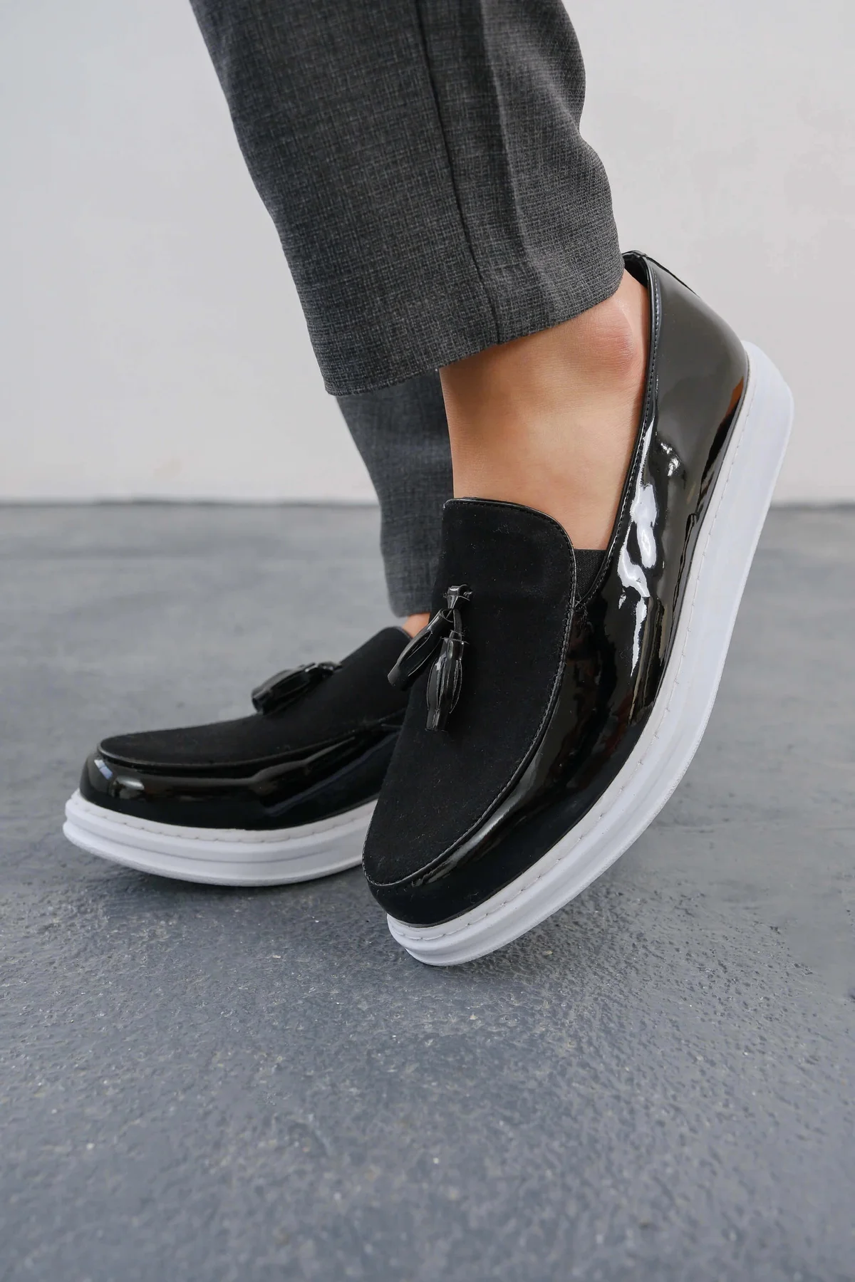 MN002 - RBT Loafer Verniciata Erkek Ayakkabı SIYAH MN002 - RBT Loafer Verniciata Erkek Ayakkabı SIYAH
