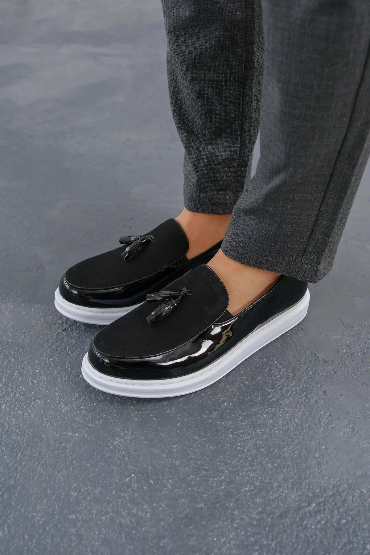 MN002 - RBT Loafer Verniciata Erkek Ayakkabı SIYAH MN002 - RBT Loafer Verniciata Erkek Ayakkabı SIYAH