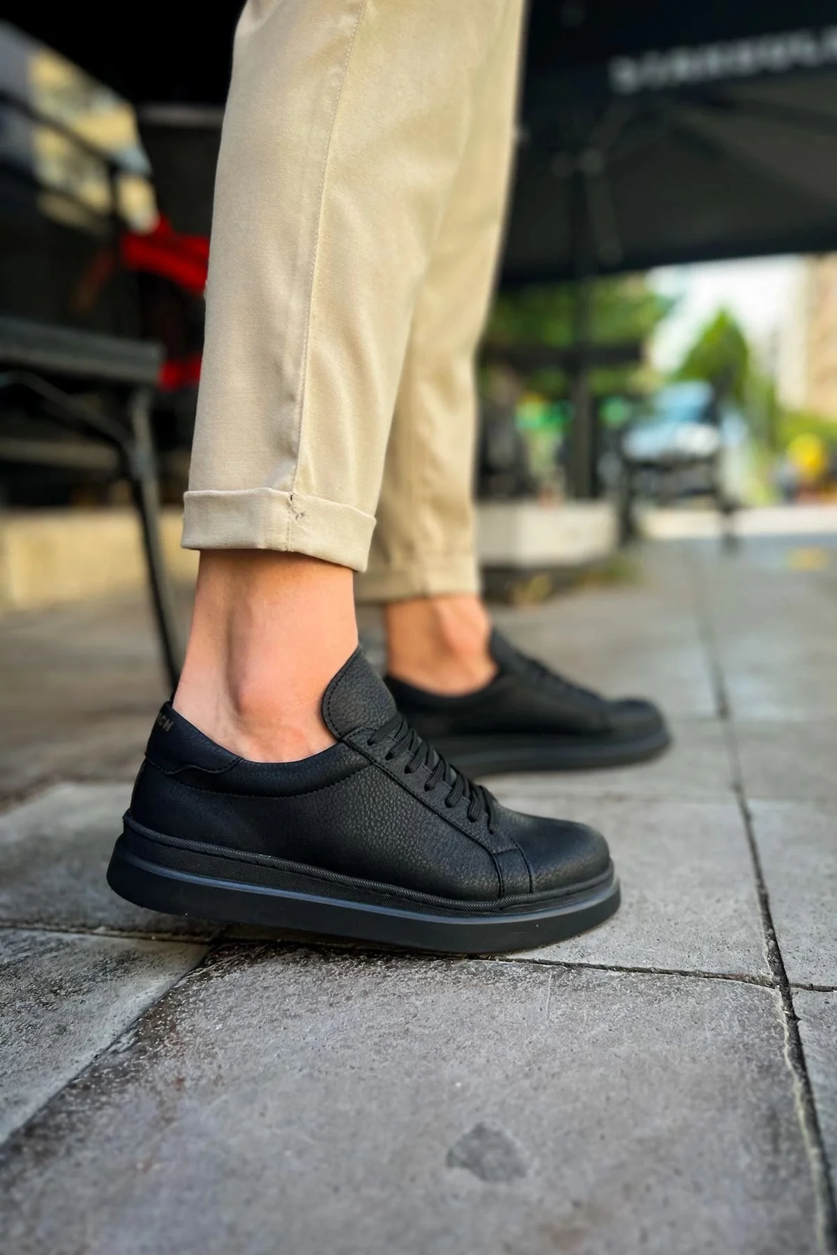 MN979 - Santoni CRT Spor Erkek Ayakkabı SIYAH MN979 - Santoni CRT Spor Erkek Ayakkabı SIYAH