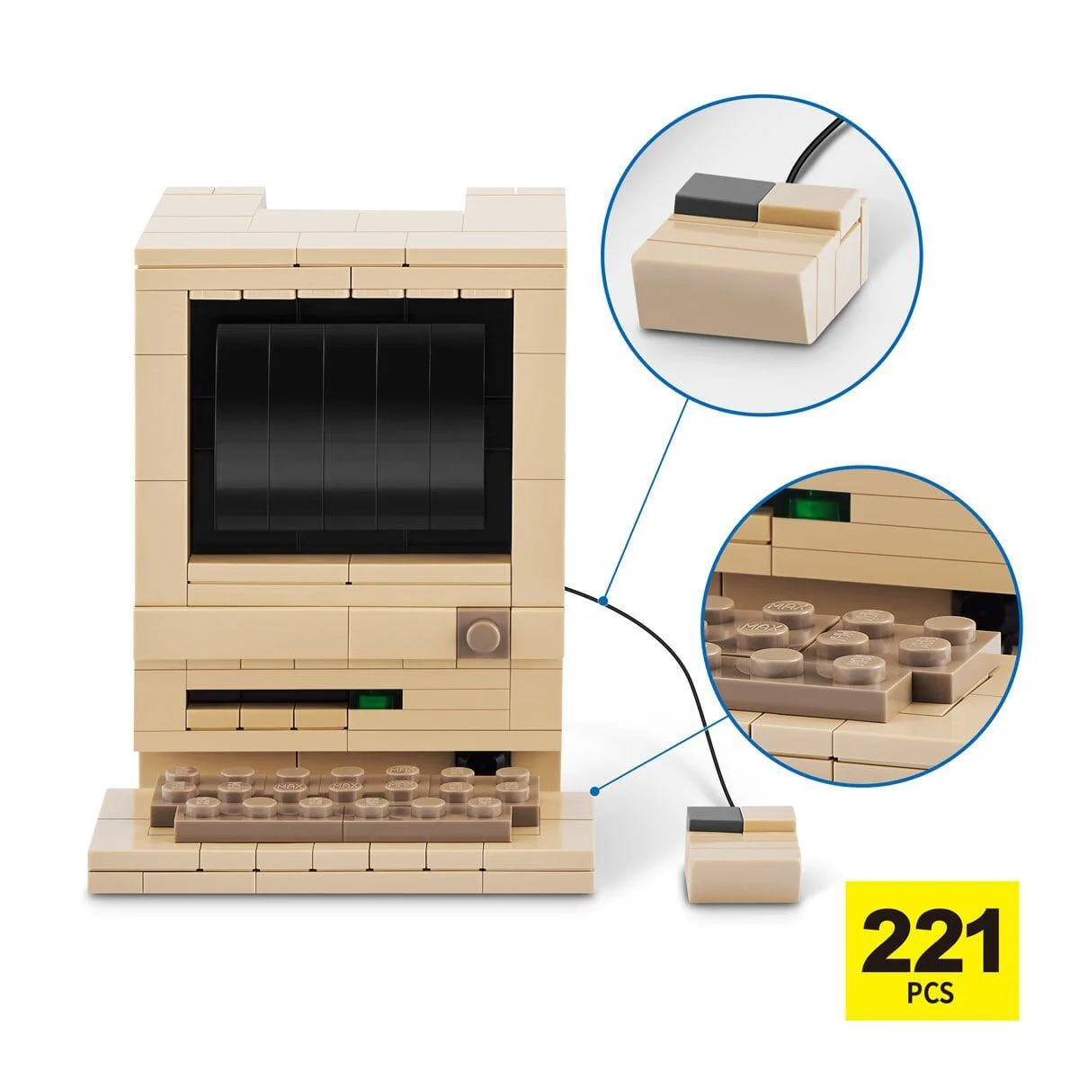 MNB07000 MAX Retro sürprizi 168 parça