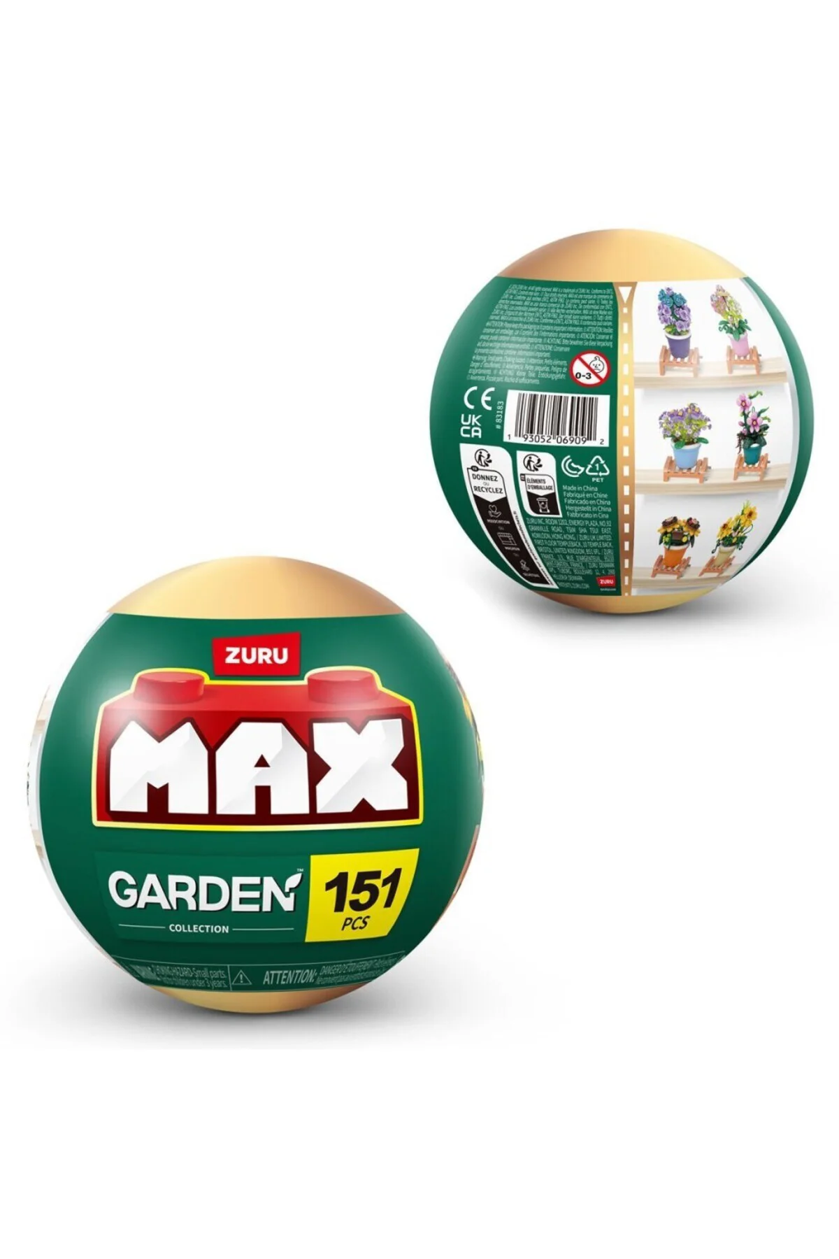 MNB08000 MAX Saksı Bitkileri sürprizi 151 parça NessiWorld