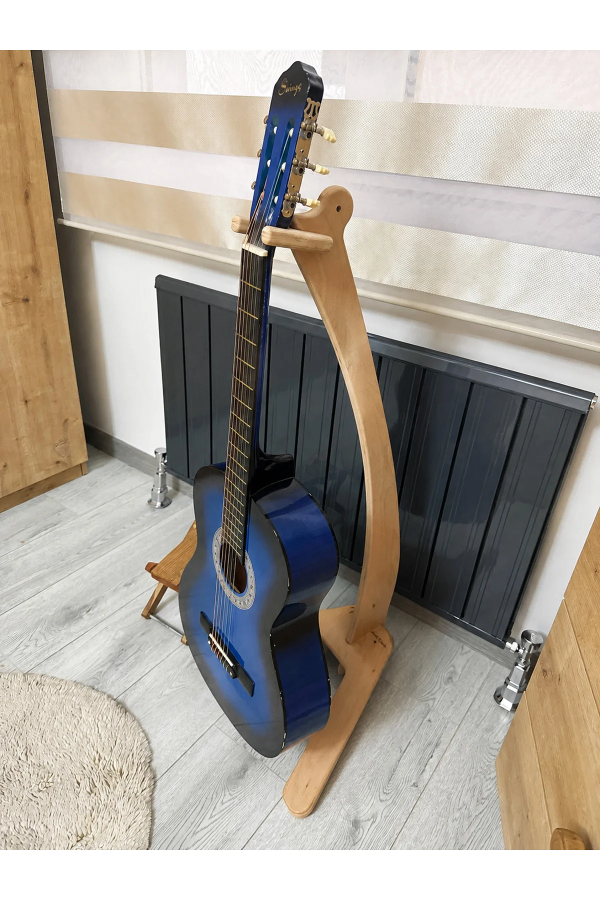 MNT02 Ham Ahşap Tasarım Gitar Enstrüman Sehpası Ayaklık MNT02 Ham Ahşap Tasarım Gitar Enstrüman Sehpası Ayaklık