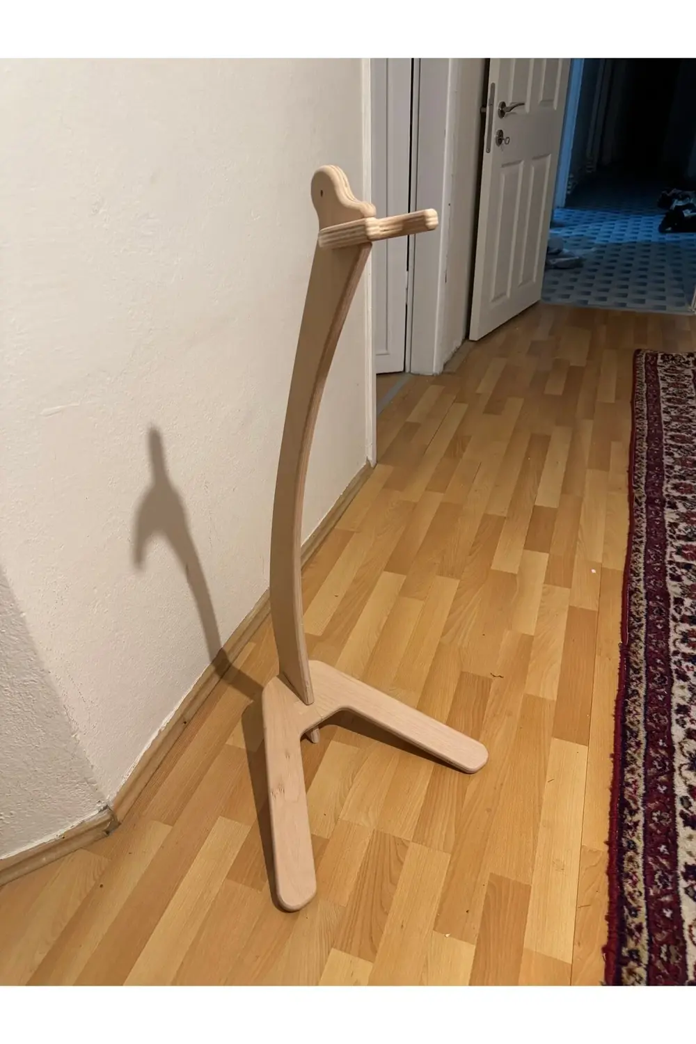 MNT02 Ham Ahşap Tasarım Gitar Enstrüman Sehpası Ayaklık