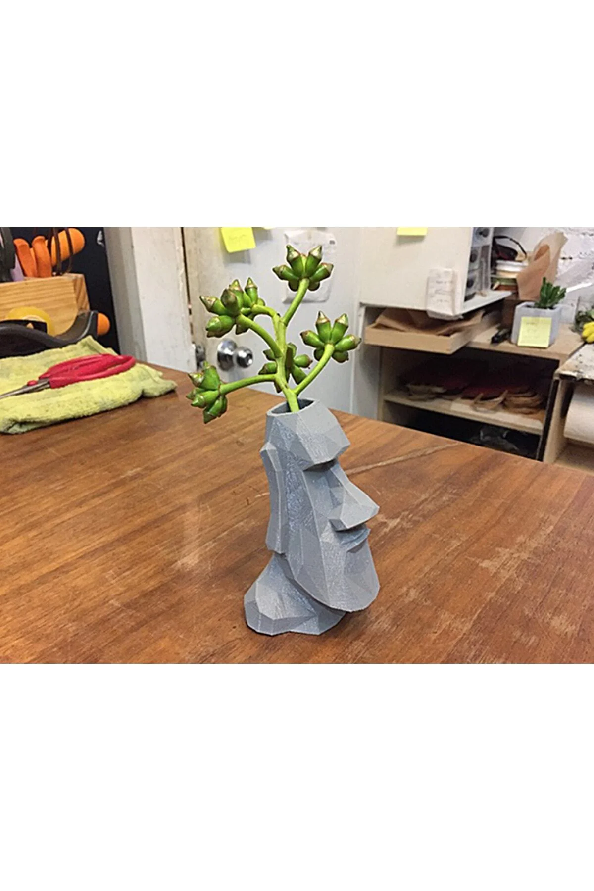 Moai Saksı 15 Cm