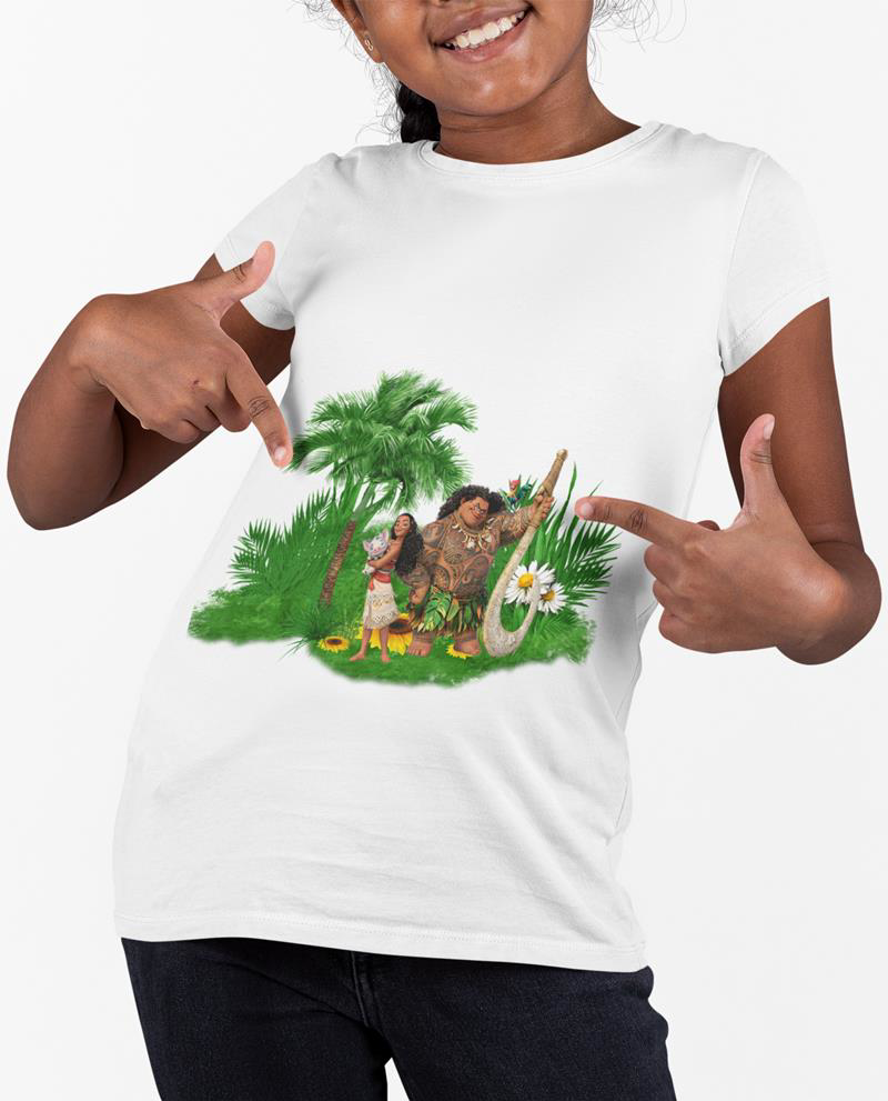 Kostüm Sarayı Moana Baskılı Tişört