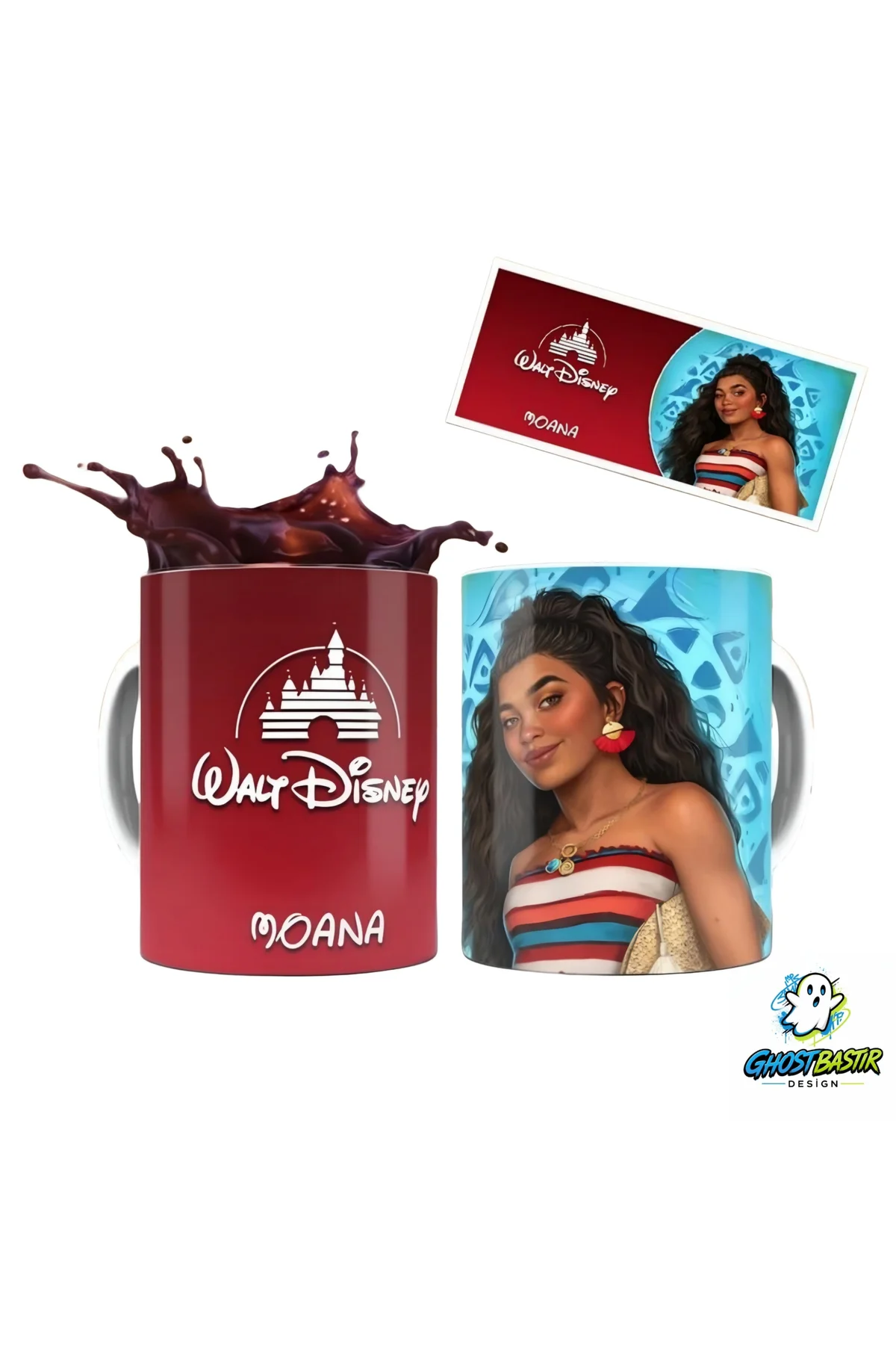 Moana Kupa Bardak | Tek Adet K0325