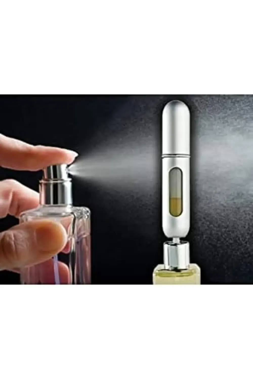 Mobee Parfüm Şişesinden Dolabilir Cep Parfüm Şişesi (Renkli) 1182