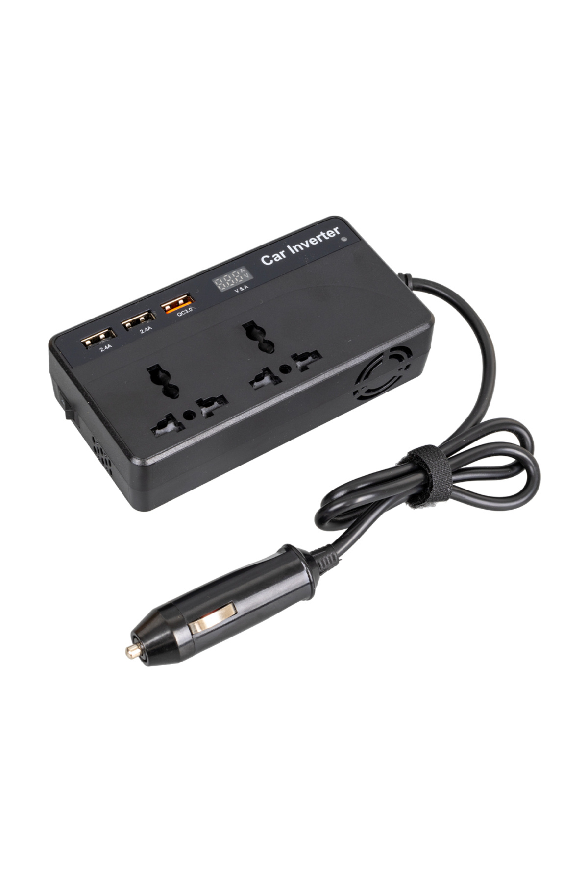 Mobil Araçlar için 24 Voltluk Çakmaktan 220 Volt 200 Watt Elektrik Üreten Cihaz KPF65-G25