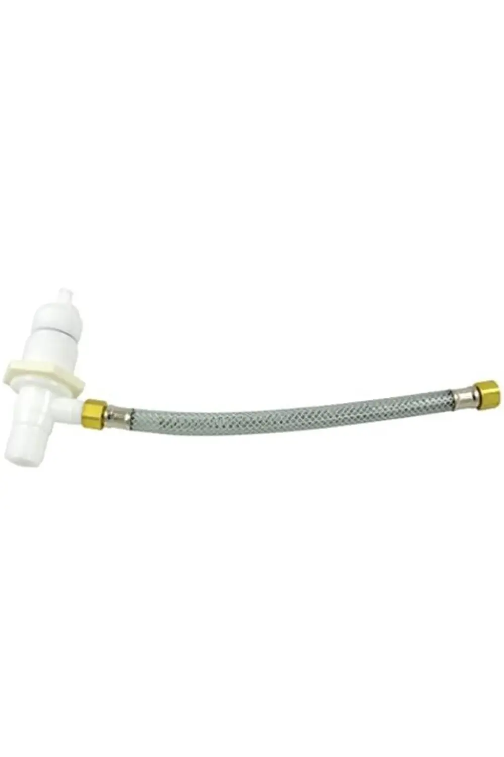 Mobil Ev ve RV 2 Saplı Bahçe Küvet Bataryası, Krom, 1 Paket (1066