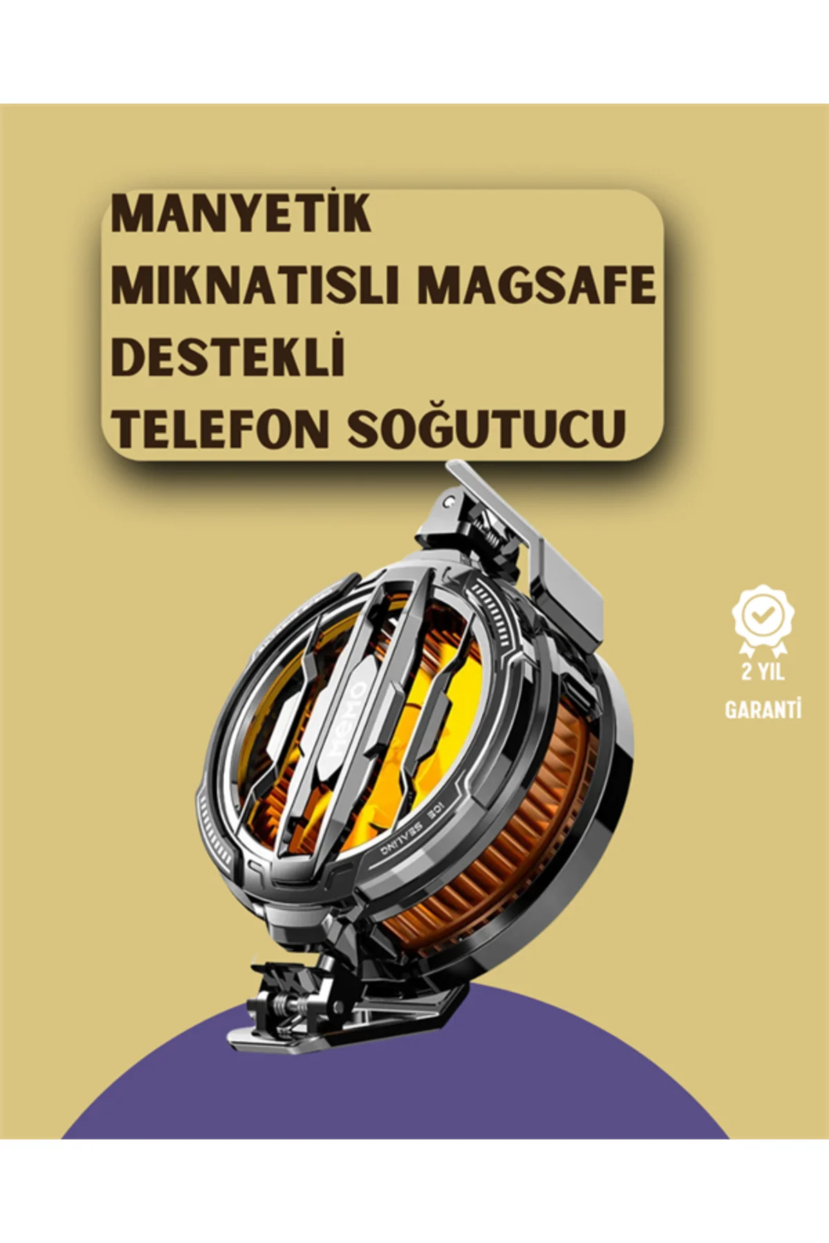 Mobil Oyunlar İçin Serinletici Telefon Fanı | Sessiz Çalışma | Ge