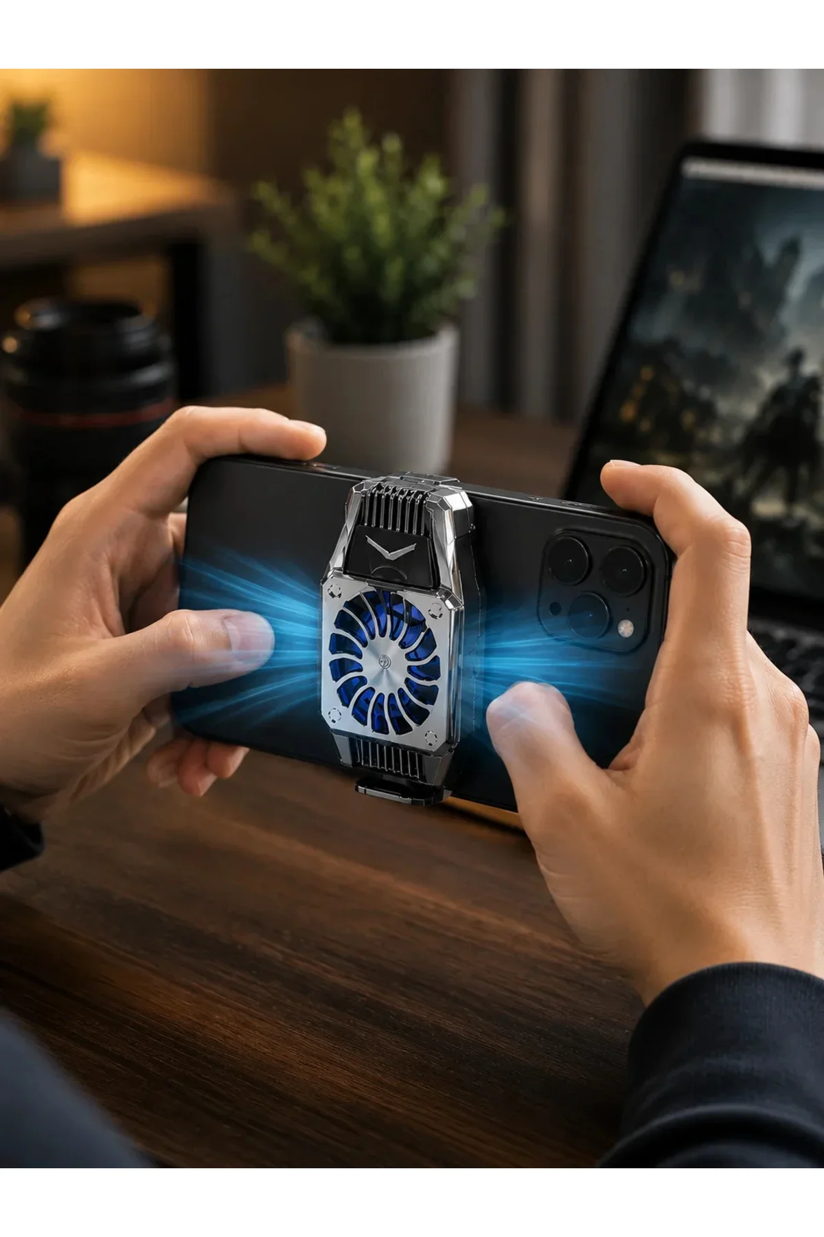 Mobil Telefon Soğutucu Fan Yüksek Soğutma Performansı Mobil Telefon Soğutucu Fan Yüksek Soğutma Performansı