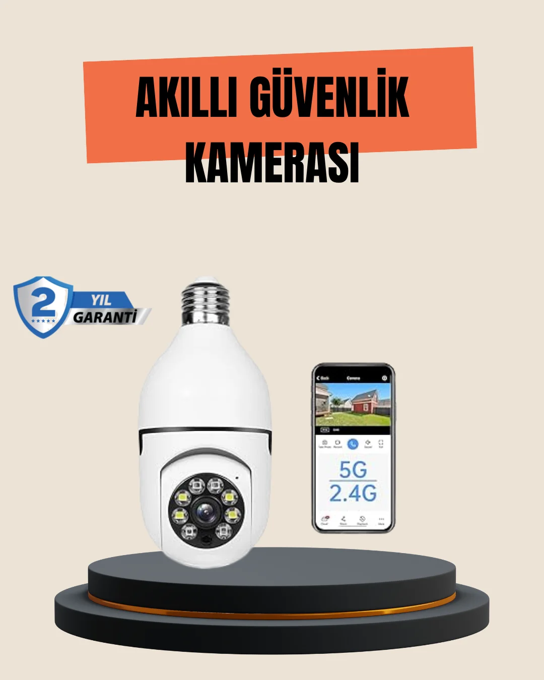 Mobil Uygulama Kontrollü Akıllı Güvenlik Kamerası Fiyatı, Yorumları ve Özellikleri