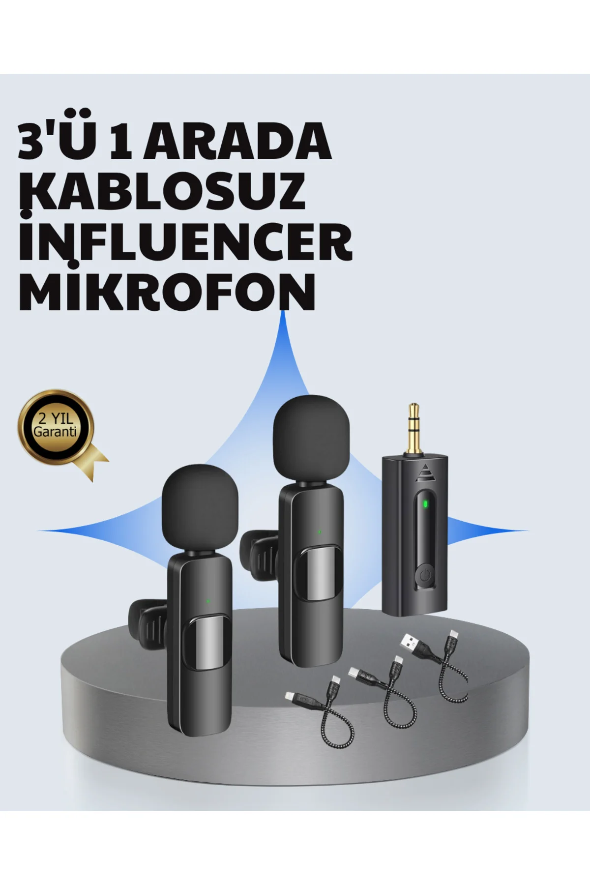 Mobil Uyumlu Mikrofon - Dış Mekân İçin İdeal