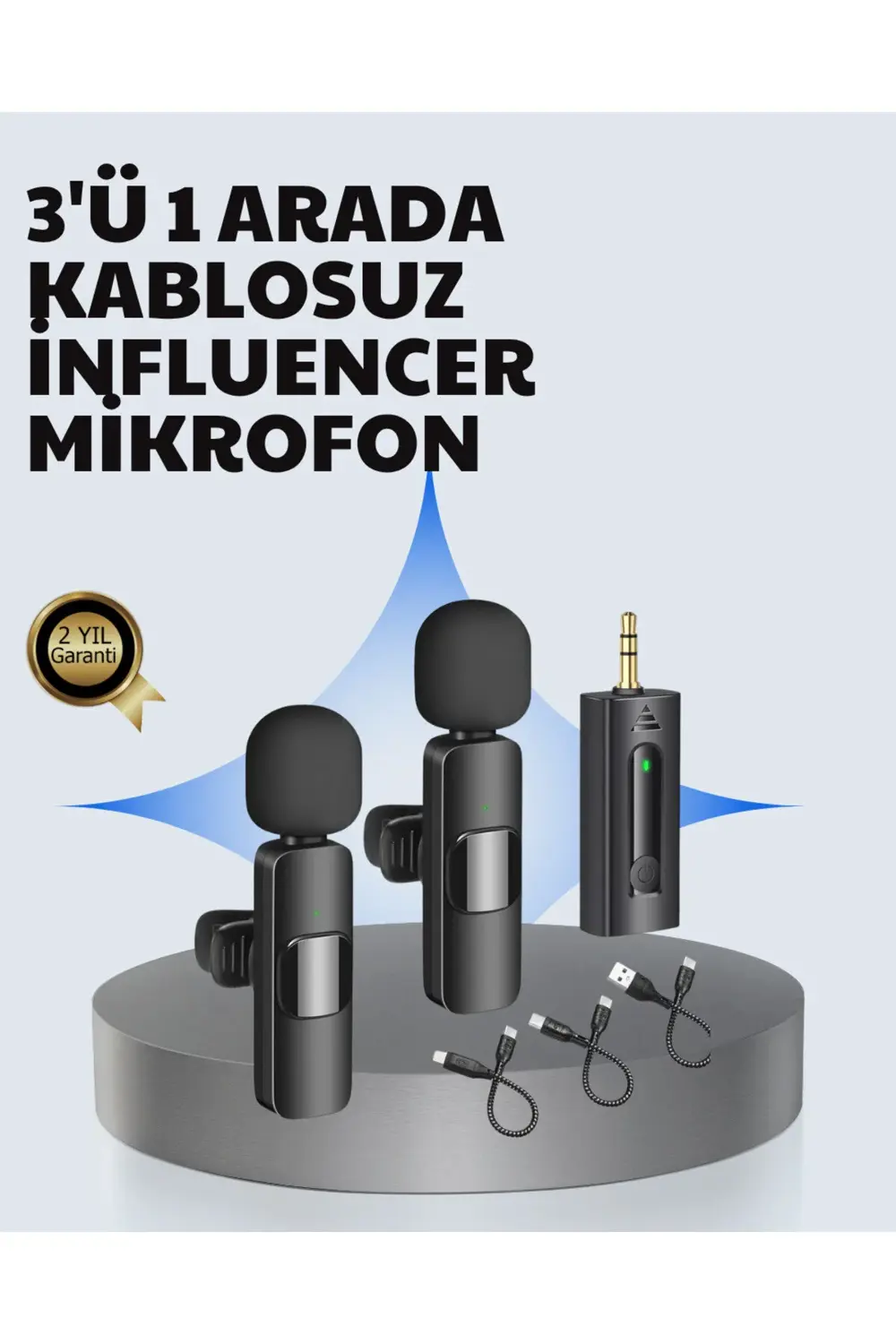 Mobil Uyumlu Mikrofon - Dış Mekân İçin İdeal