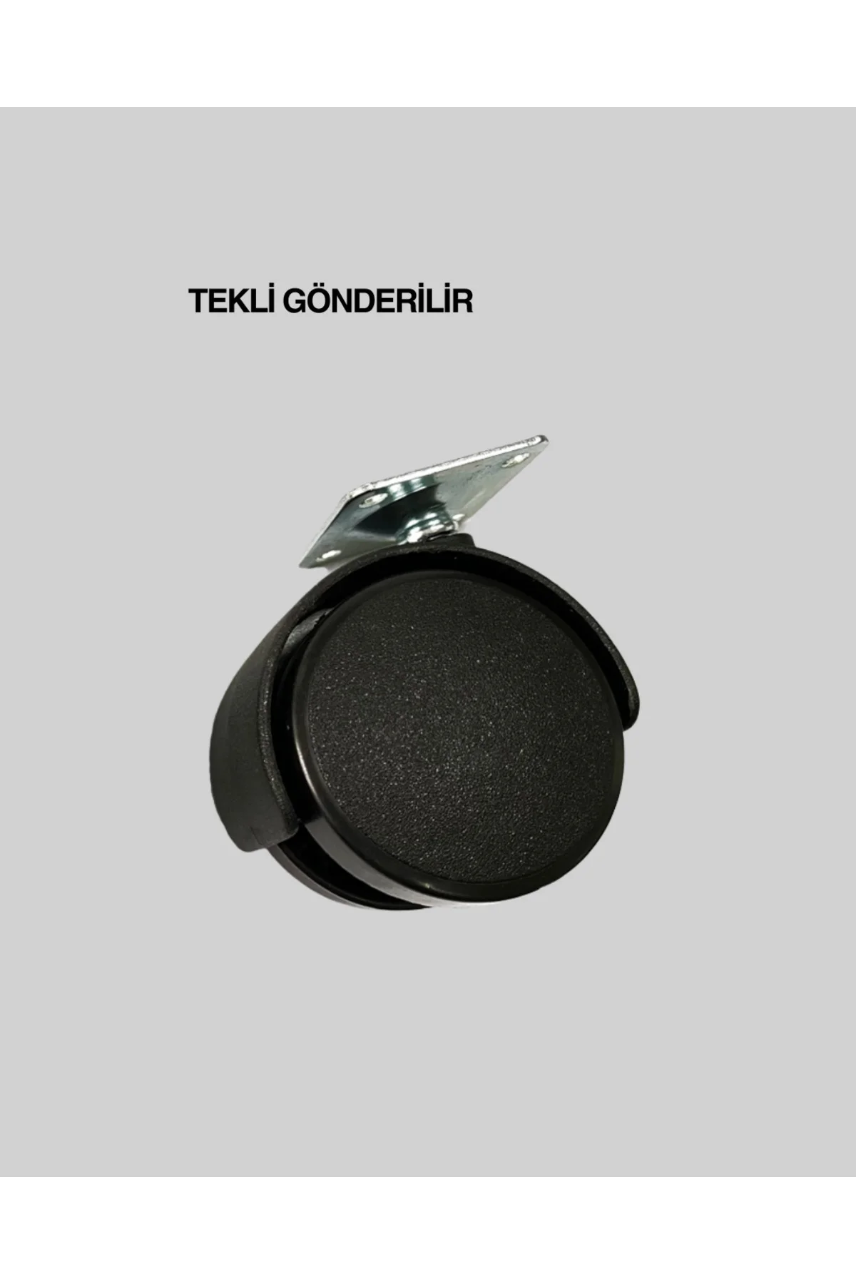Mobilya Tekerleği 6 cm Kilitsiz Tekli Satış - Görsel 3