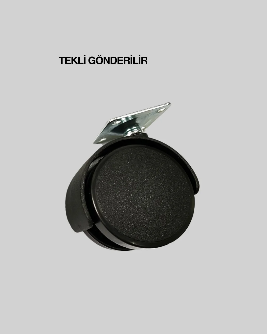 Mobilya Tekerleği 6 cm Kilitsiz Tekli Satış