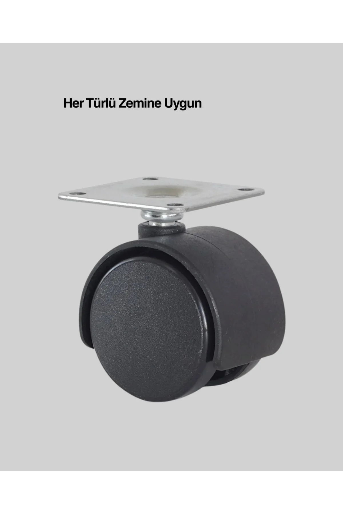 Mobilya Tekerleği 6 cm Kilitsiz Tekli Satış - Lisinya