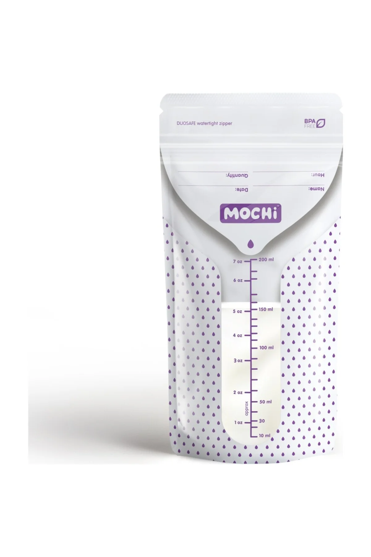 Mochi Anne Sütü Saklama Poşeti 50 Adet 200ml