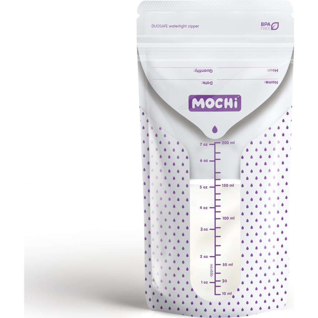 Mochi Anne Sütü Saklama Poşeti 50 Adet 200ml Mochi Anne Sütü Saklama Poşeti 50 Adet 200ml