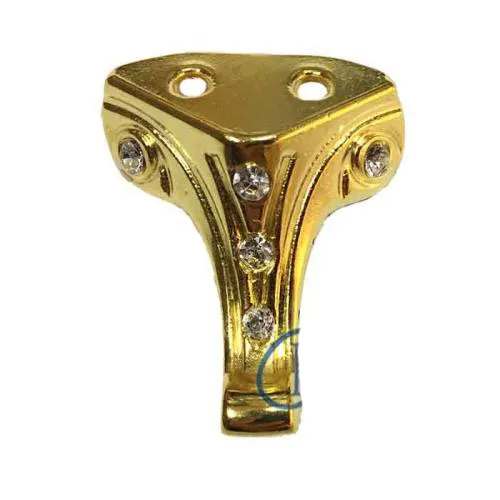 Just Cheap Store Moda Taşli Ahşap, Mdf, Sunta Sandik Ayaği, Kutu Ayak 3,5 Cm - Sar