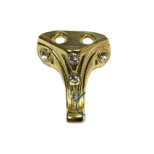 Moda Taşlı Ahşap, Mdf, Sunta Sandık Ayağı, Kutu Ayak 2,5 Cm - Sar
