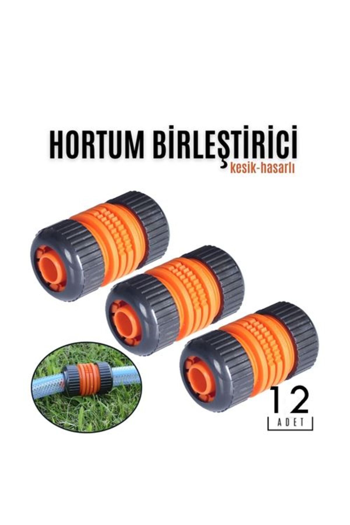 Evibe Modacar 12 Adet Hortum Birleştirici Aparat 718852 Toptan Paket