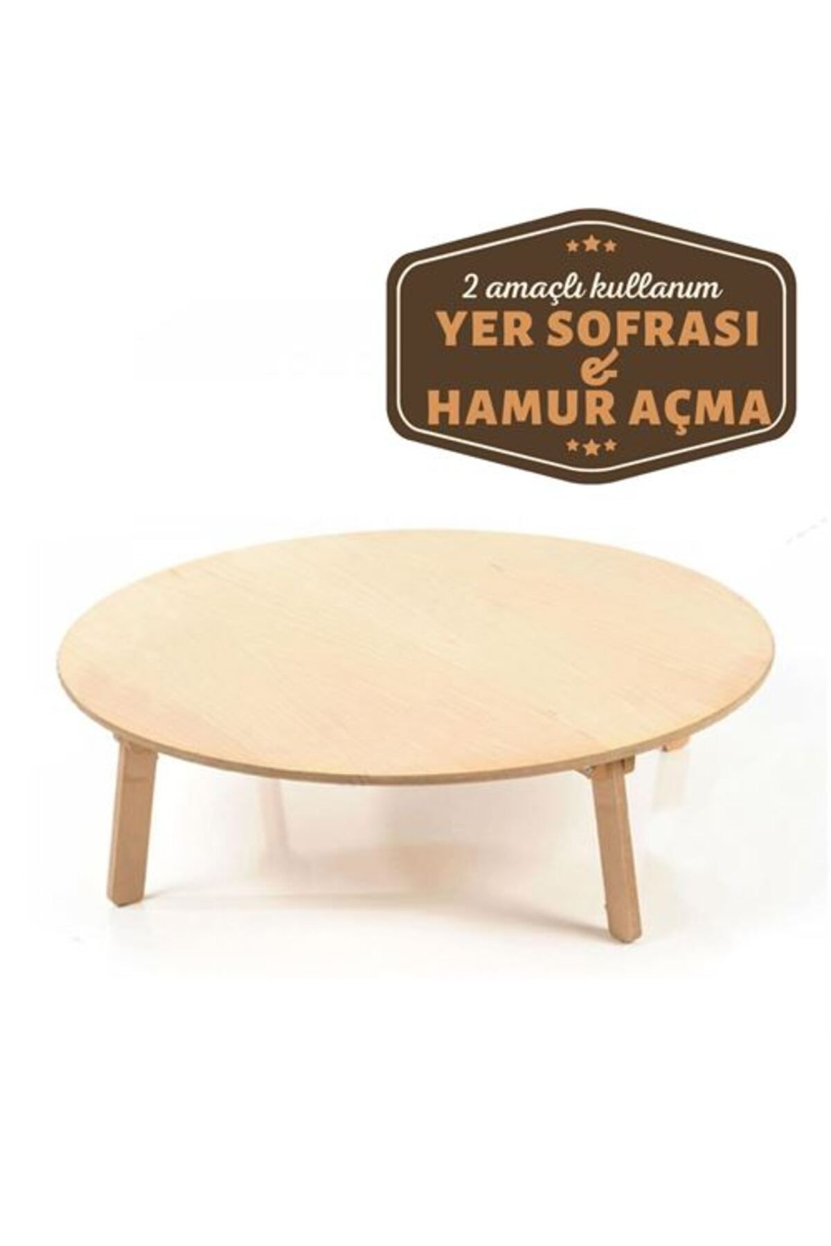 Findit Modacar 60 Cm Ahşap Hamur Açma Masasi