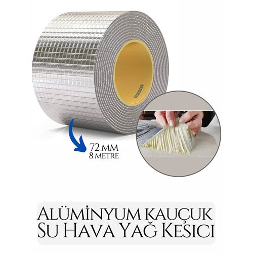 ModaCar 72 mm Su Hava Yağ Kesici İzolasyon Bandı 8 Metre ModaCar 72 mm Su Hava Yağ Kesici İzolasyon Bandı 8 Metre