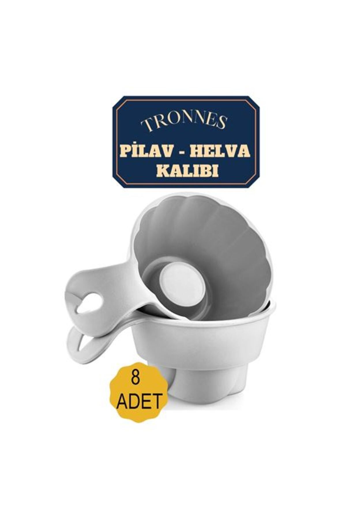 Toptan Bulurum Modacar 8 Adet Tronnes Pilav Helva Şekillendirici Kalıp Seti 717168 Toptan Paket