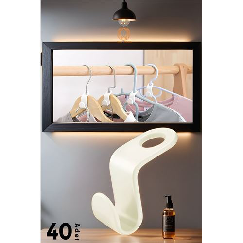 ModaCar Askı Çoklayıcı Kanca 40 ADET ModaCar Askı Çoklayıcı Kanca 40 ADET