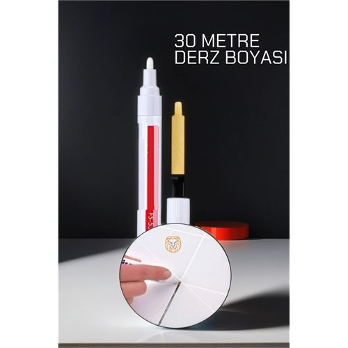 ModaCar BEYAZ Derz Boyası 30 Metre ModaCar BEYAZ Derz Boyası 30 Metre