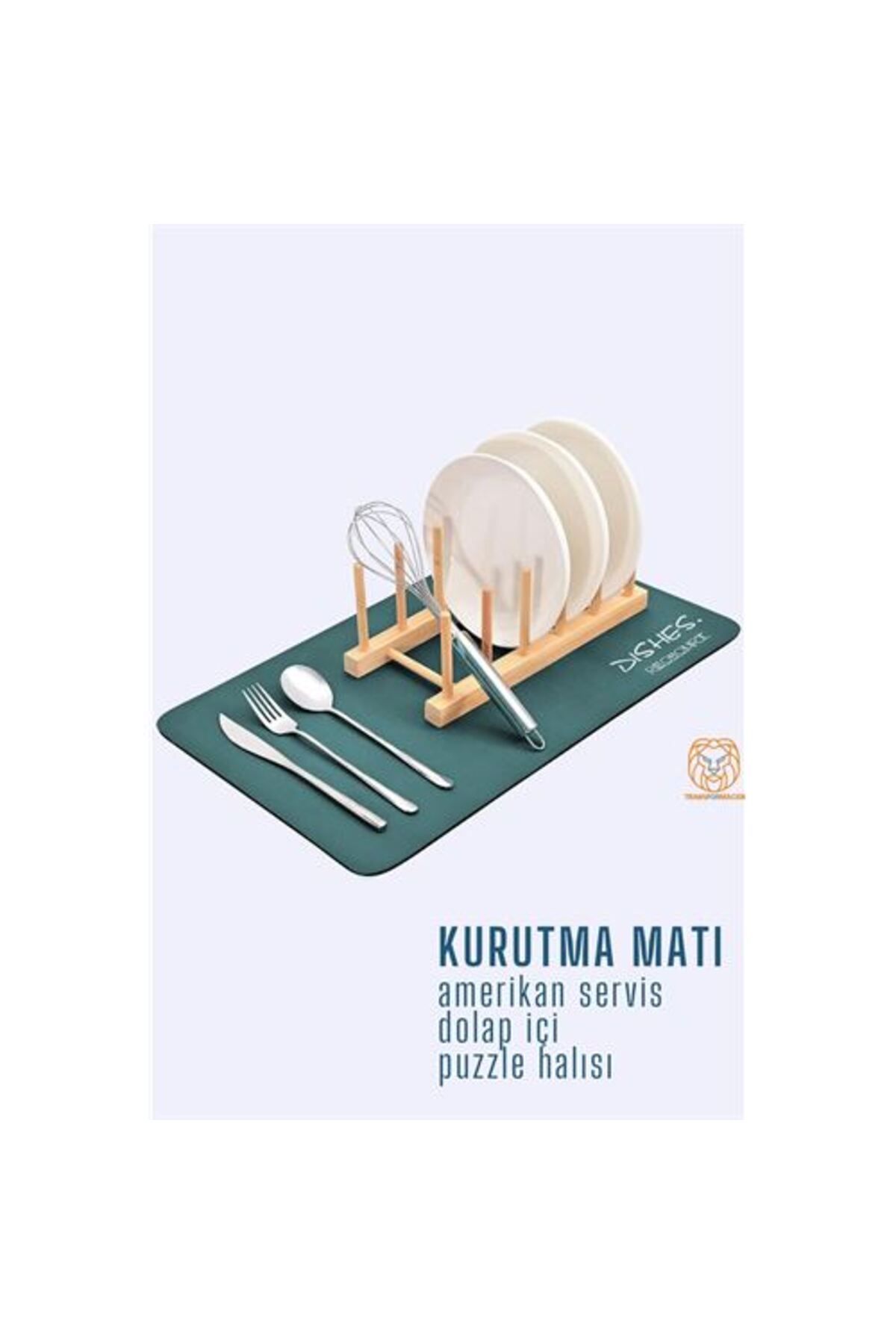 Findit Modacar Bulaşik Durulama Kurutma Mati Süzücü Emici D.Reohouri Design