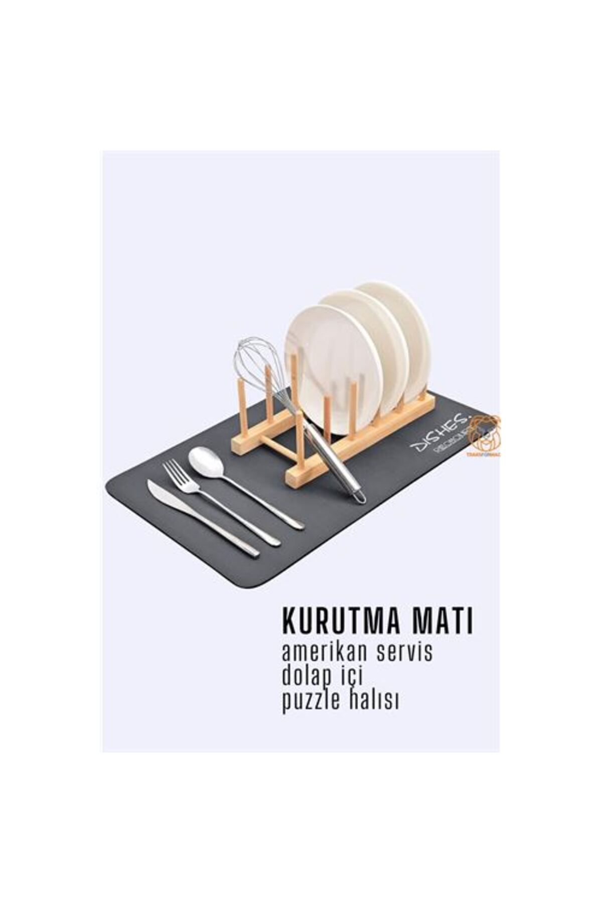 Findit Modacar Bulaşik Durulama Kurutma Mati Süzücü Emici D.Reohouri Design