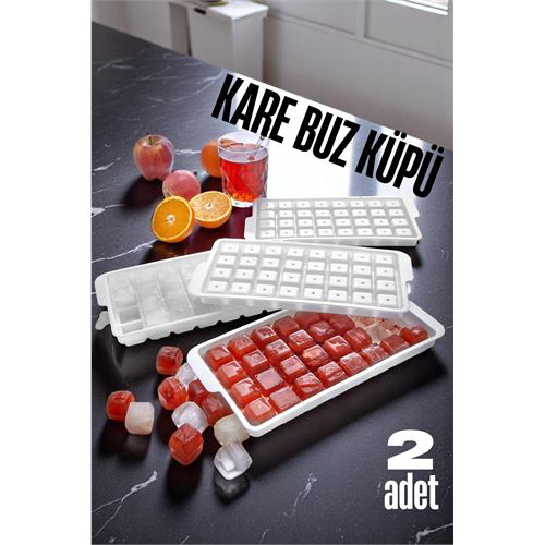 ModaCar Buz Kalıbı KARE İçecek Buz Kalıbı - Mutfak Buz Kalıbı Kol