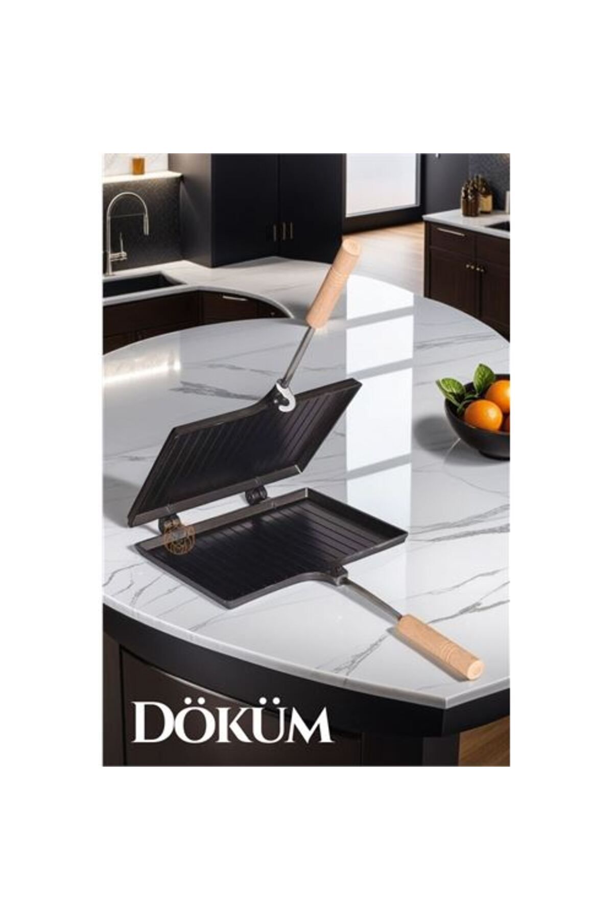 Evibe Modacar Döküm Tost Makinesi