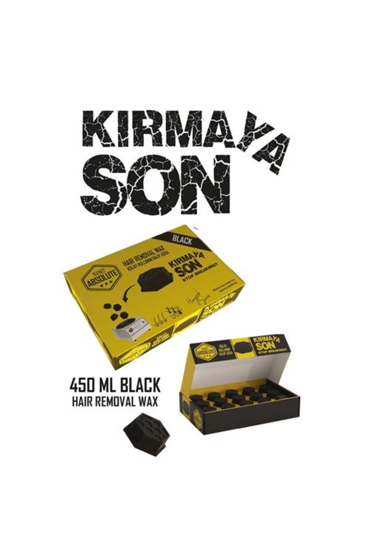 Evibe Modacar Kalıp Nano Kapsül Ağda Absolute Professional 450Ml Black