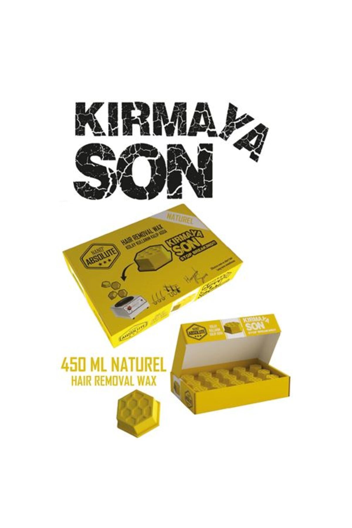 Evibe Modacar Kalıp Nano Kapsül Ağda Absolute Professional 450Ml Natural