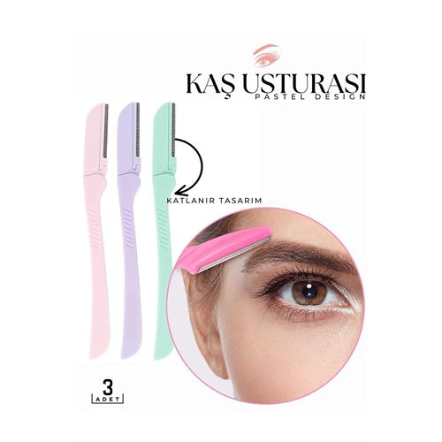 Modacar Katlanabilir Kaş Şekillendirici Kaş Dermaplaner Yüz Ustur Modacar Katlanabilir Kaş Şekillendirici Kaş Dermaplaner Yüz Ustur