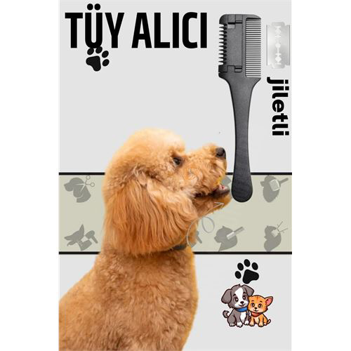 ModaCar Kedi ve Köpek Jiletli Tüy Alma Tarağı ModaCar Kedi ve Köpek Jiletli Tüy Alma Tarağı