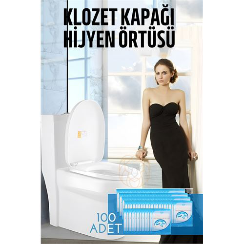 ModaCar Klozet Kapağı Kılıfı Hijyenik Tek Kullanımlık 100 ADET ModaCar Klozet Kapağı Kılıfı Hijyenik Tek Kullanımlık 100 ADET